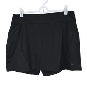 Women's Nike Dri-Fit Black Athletic Golf Tennis Skort | Size Medium